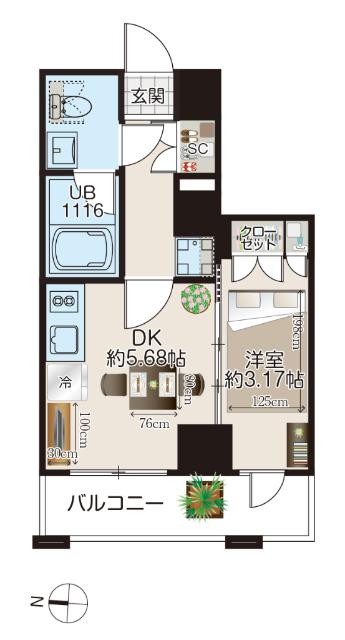  間取り図写真