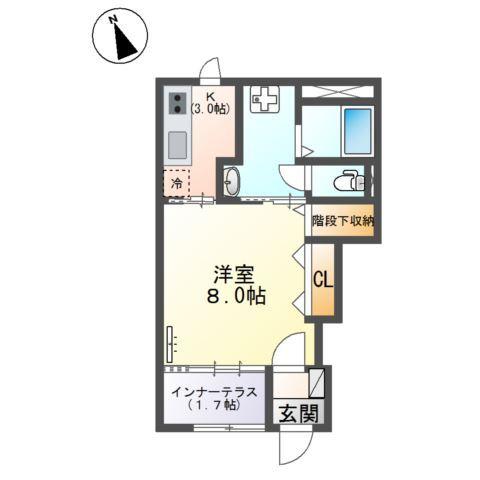 Ange Belle A 間取り図画像