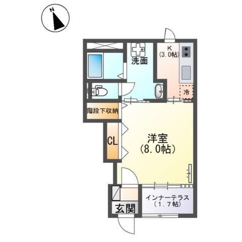 Ange Belle A 間取り図画像