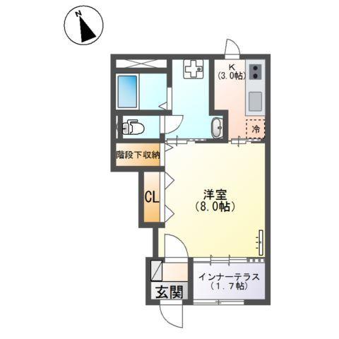 Ange Belle A 間取り図画像