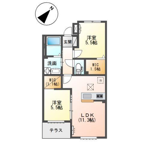  間取り図写真