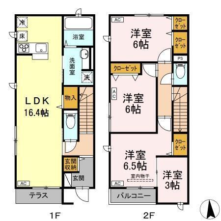  間取り図写真