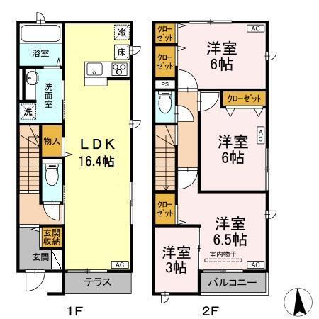  間取り図写真