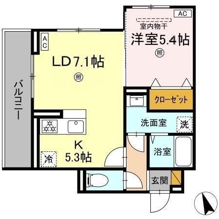  間取り図写真