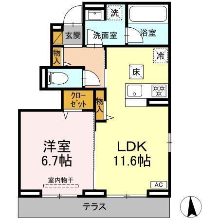  間取り図写真