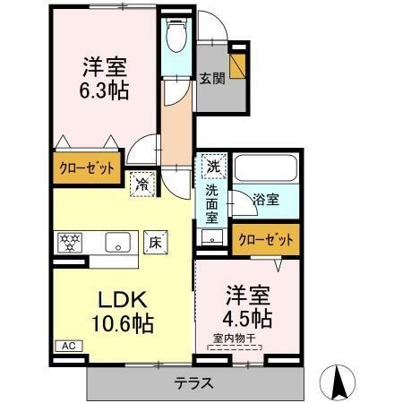 間取り図写真