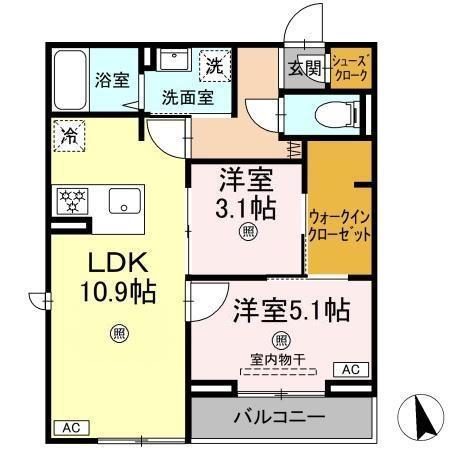  間取り図写真