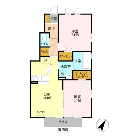  間取り図写真