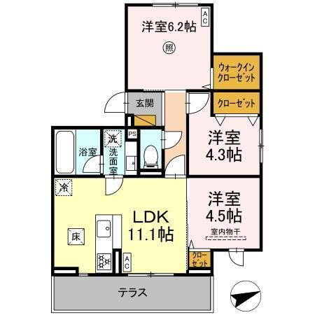  間取り図写真