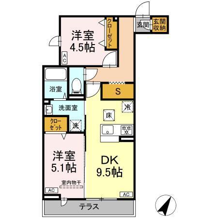  間取り図写真