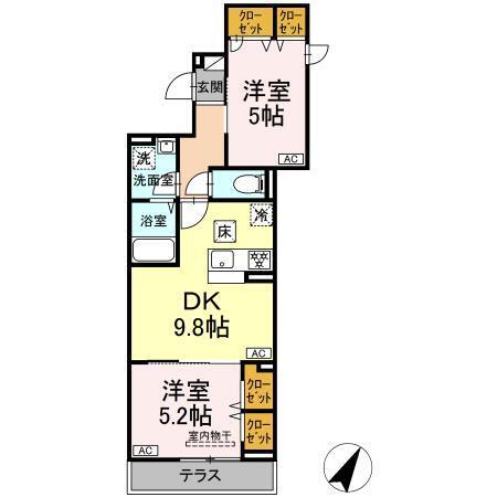  間取り図写真