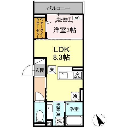 D Paina 鷺沼（105） 間取り図画像