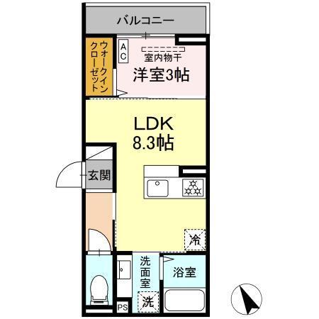 D Paina 鷺沼（205） 間取り図画像