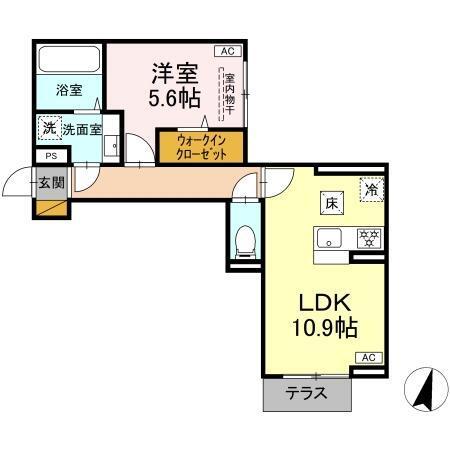 アリエッタ（101） 間取り図画像