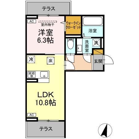 アリエッタ（107） 間取り図画像