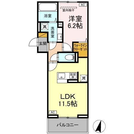 アリエッタ（205） 間取り図画像