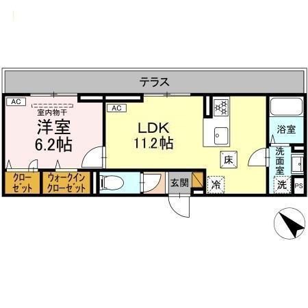 D-SOLACE新千葉3丁目（103） 間取り図画像
