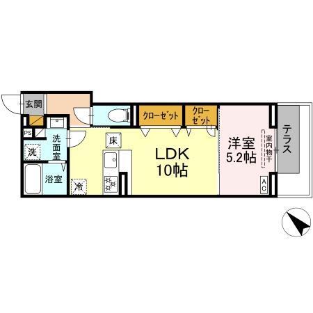 D-SOLACE新千葉3丁目（106） 間取り図画像