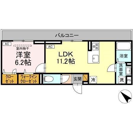 D-SOLACE新千葉3丁目（203） 間取り図画像