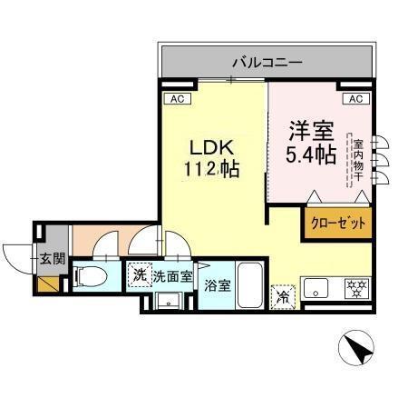 D-SOLACE新千葉3丁目（305） 間取り図画像