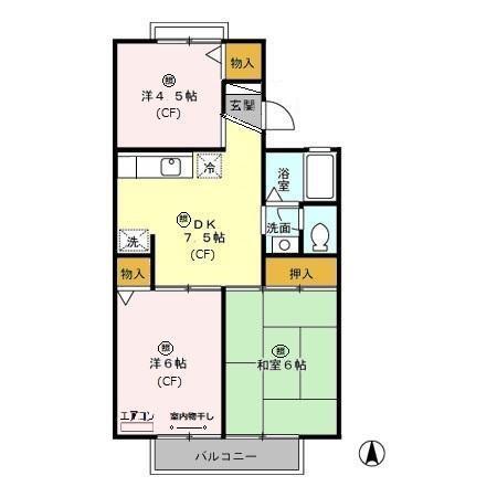  間取り図写真