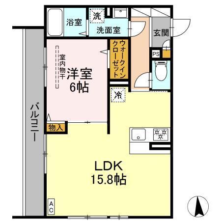 メゾン ド ネージュ東戸塚（302） 間取り図画像
