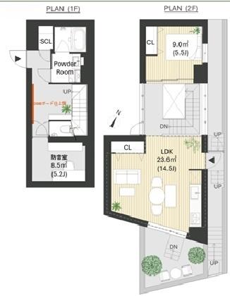  間取り図写真