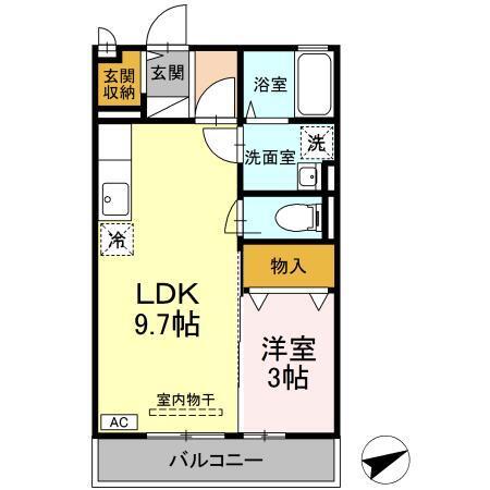 山手ヒルズ　壱番館（202） 間取り図画像