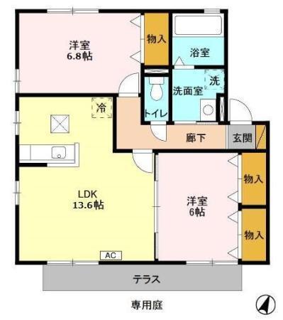  間取り図写真