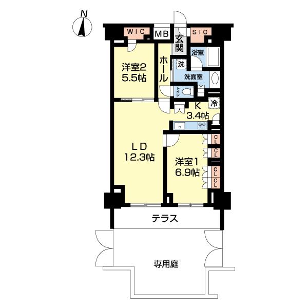  間取り図写真