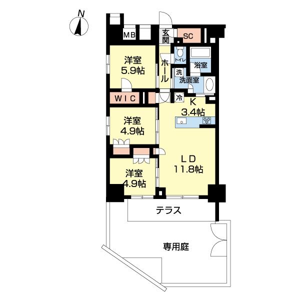  間取り図写真