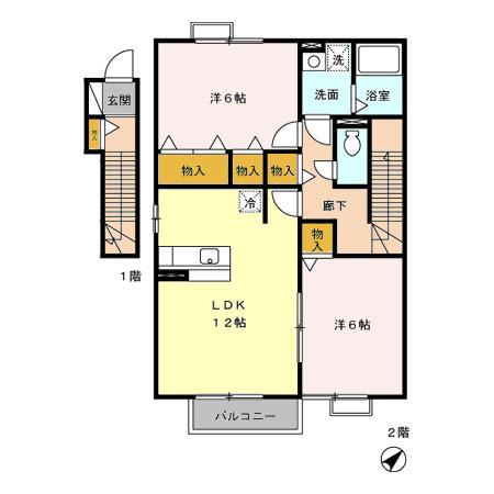  間取り図写真