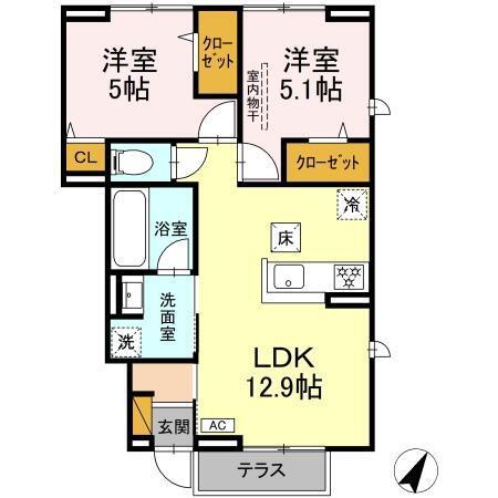  間取り図写真