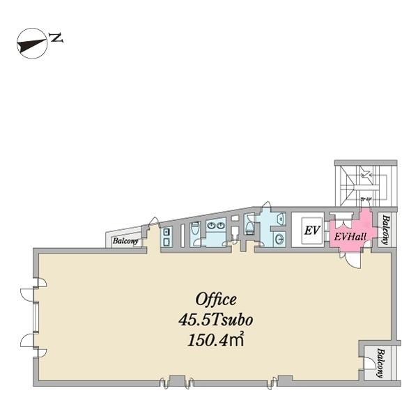 ＣＴビル（5階） 間取り図画像