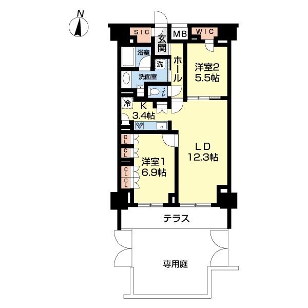  間取り図写真