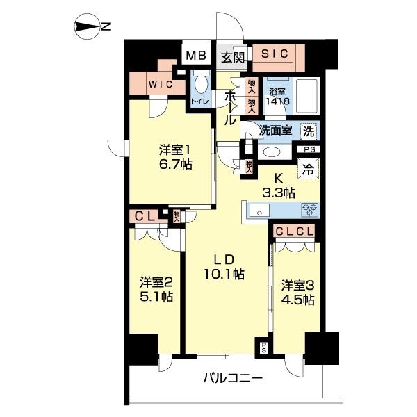  間取り図写真