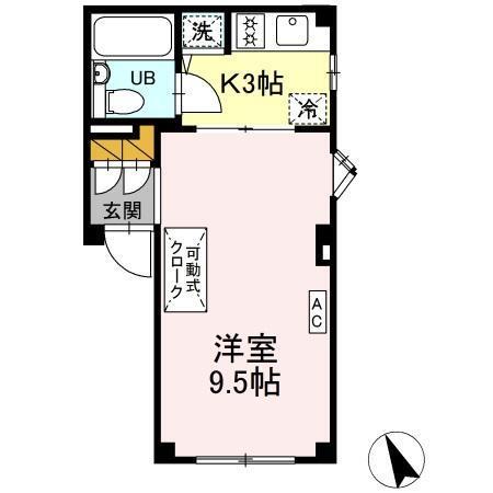 アローラ20（202） 間取り図画像