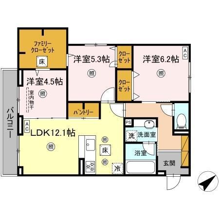  間取り図写真