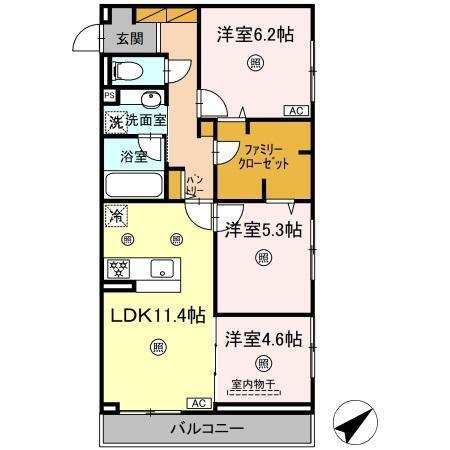  間取り図写真