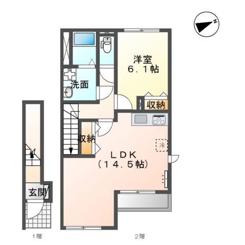 Ｇｒａｎｄｅｕｒ　Ｍ 間取り図画像