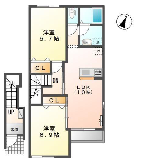 間取り図写真