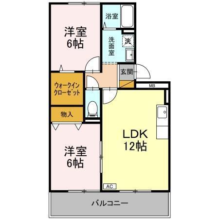 エターナルセンチュリー（102） 間取り図画像