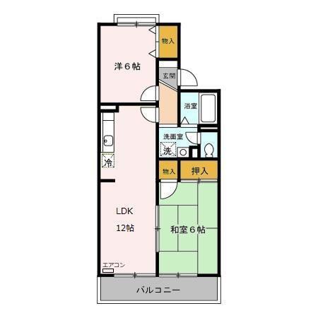 セジュール　Ⅱ（103） 間取り図画像