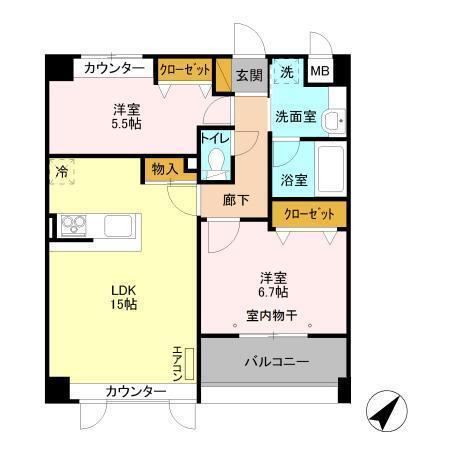  間取り図写真