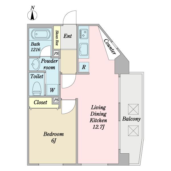 フォルモーント 間取り図画像