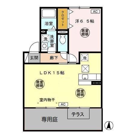 アークヒルズＪ（103） 間取り図画像