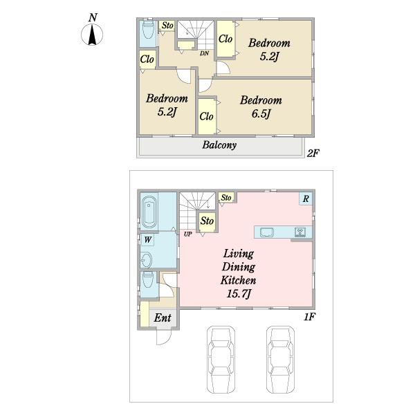Ｋ’ｓ　ＳＱＵＡＲＥ　（SⅡ） 間取り図画像