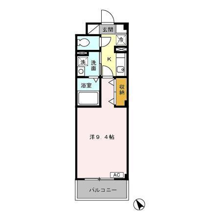 グランメール（306） 間取り図画像