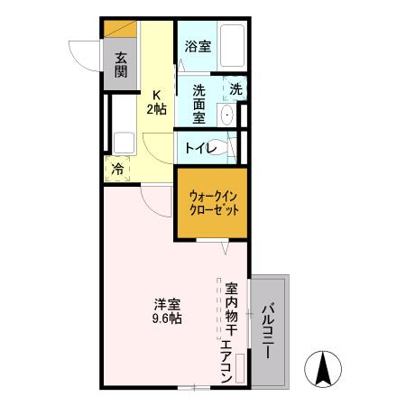 ソルフェージュ（201） 間取り図画像