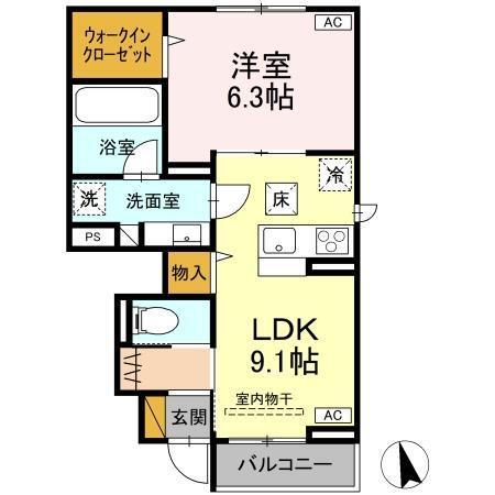 Serenvita田宮（105） 間取り図画像